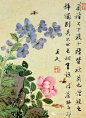 王武，(1632-1690)〔清〕字勤中，号忘庵，又号雪颠道人、如是翁、不山，江苏吴县(今苏州)人，明代书法家王鏊六世孙，以诸生入太学。生性和乐平易， 不屑科举。善绘事，精鉴赏，富收藏，对于宋、元、明诸家名迹，往往心追手摹，务得其法。十五岁已作巨幅画，“使观者叹绝其妙”。及成家，评者以为前辈陈 淳、陆治“不能过也”。王时敏对其作品极为称赞，认为“近代写生，率有院气，独勤中神韵生动，应在妙品中”。所作花鸟，能得生趣，秀丽多姿，功力深厚，水 墨没骨多取周之冕、陆治画法，只在点笔方面有所发展，与恽寿平齐名。恽长