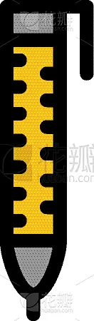 铅笔,水笔,彩色图片,平坦的,图标,商务,计算机,设备用品,设计