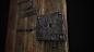 Dungeon door, Josh Garcia : Dungeon door asset (commission)