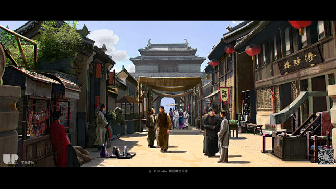 古装街道