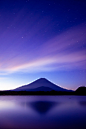 - LifeisVeryBeautiful : Mt.Fuji from Lake Shoji (via GANREF | 精進湖の夜明け)