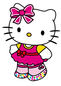【米图网-52mitu.com】hellokitty 插画 手绘 动漫 可爱 卡通 动物 猫hellokitty
