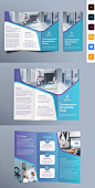 Trifold brochure template is perfect for business and corporate purposes. This package contains clean, modern and high-quality trifold brochure templates. Easy to edit and customize, versatile, attractive design and ready for the promotion as well as othe