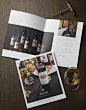 Groth Vineyards & Winery Gift Catalog Design Cover and Inside Spread