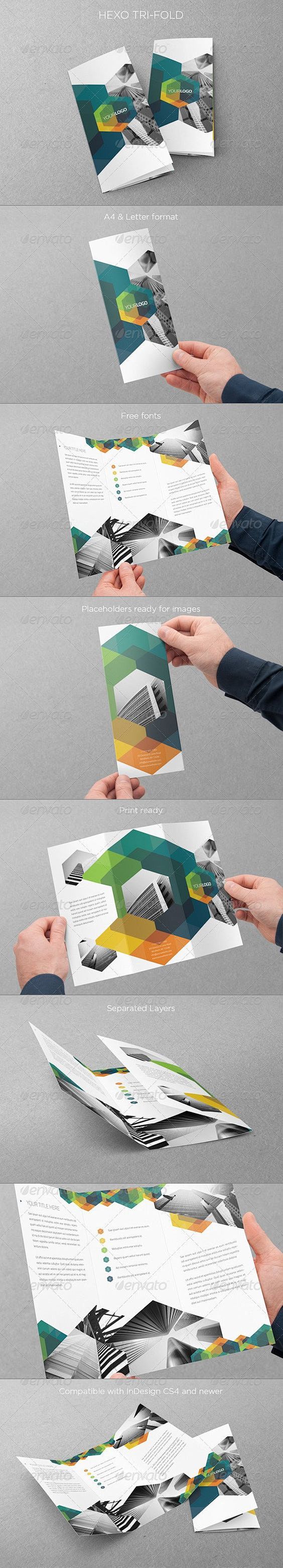 创意 三折页 版式设计 #平面# #三折...