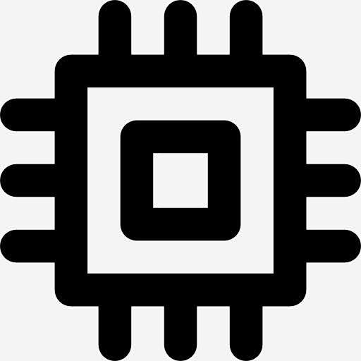 CPU图标 https://88ICON.com 技术 CPU 芯片 处理器 电子