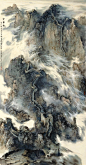 【国画艺术】陈钢大型水墨山水画集欣赏