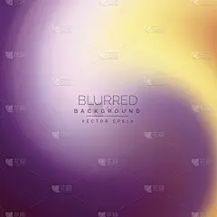 模糊的背景与五颜六色的阴影在漩涡风格