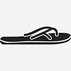 女式人字拖时尚女鞋免抠素材_88ICON https://88icon.com 女式人字拖 时尚 女鞋