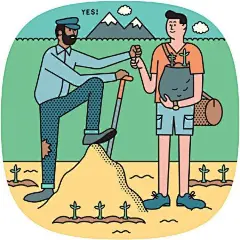 #设计美学# #插画#
来自Mondo Magazine的一组个性十足的扁平风插画，有没有给你提供灵感呢~ ​​​​