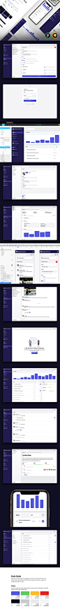 响应式的高品质的时尚高端仪表盘Dashboard UI KITS