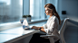 ls7623_Office_watch_computer_girl_white_office_bright_picture_p_a7e983ae-4cd2-4fee-b596-1ca4c30b04d0