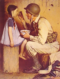 胡斯乐采集到画师——norman rockwell