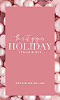 Move over red and green, blush pink holiday stock images are in! Creative small business owners will love these stunning blush holiday marketing images from the SC Stockshop! Click through to view the entire collection!