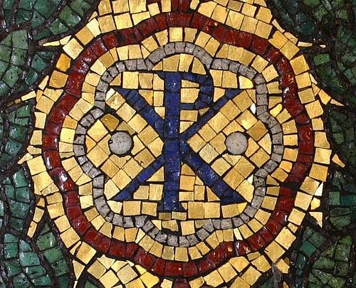 十字架符号系列君士坦丁十字thechirocross由希腊字母x和p组成代表