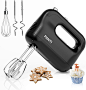 Electric Hand Mixer, PANTI Kitchen Handheld Mixer with Whisk and Whisk, 5 Dishwasher Safe Accessories, 5 Speeds & Eject Button, Mixer for Beating Dough, Cake and Cream : Amazon.de: Home & Kitchen