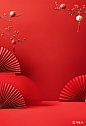 2x3_中国新年红色背景_背景简约_最佳质量