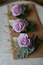 Wedding Florist in Edinburgh / Bespoke Bouquets and Buttonholes