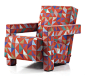 Les nouveaux classiques du moment 
Fauteuil Utrecht (Cassina)
