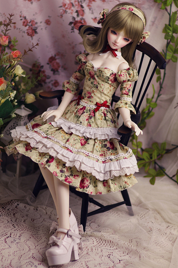 9折包邮送鞋子假发DL 1/3 BJD ...