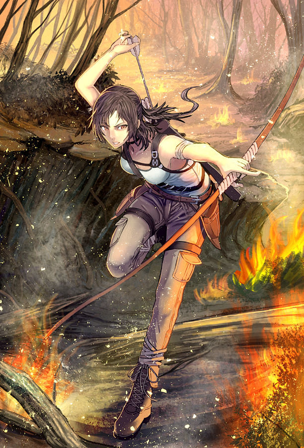 【武器少女系列】弓箭与少女特辑 : 远距离射箭百发百中的猎人们.
