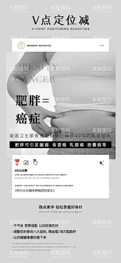 瘦身海报  - 源文件下载【酷图网】海报,医美,美业,瘦身,减肥,宣传,简约,