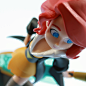 Red and Transistor figure : We developed this amazing figure for our friends at WeLoveFine
