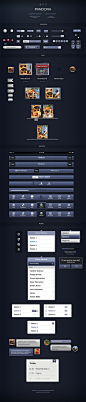 Pandora UI for iOS – User Interface Pack