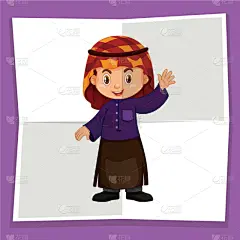 男孩,中东人,古服装,衣服,可爱的,小的,性格,儿童,问候,干杯