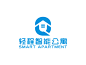 王涛的轻程智能公寓logo设计