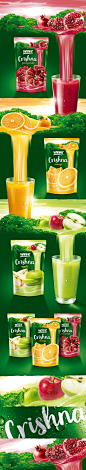 Crishna Fruit Juice on Behance