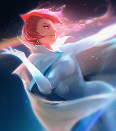 yy亚采集到画家(Rossdraws Ross Tran)