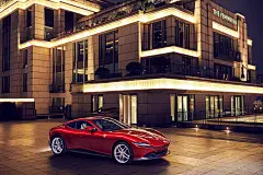 car Chengdu china FERRARI Photography  roma shanghai