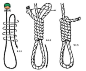 了解各种复杂户外绳结 野外绳结编法图解