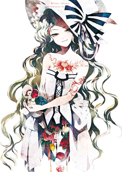燃23采集到二次元·女
