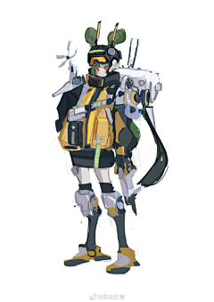 亚洲鸽王采集到角色设计