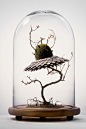 Otherworldly Mixed-Media Plants Sprout Like Creatures from a Dr. Seuss Book : In her ongoing sculptural series titled "The Marriage," Malaysian artist Noreen Loh Hui Miun merges elements from real and fictional plantlife to create entirely new s