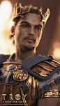 Diomedes Total War: Troy, Kalin Popov : I had the pleasure of creating Total War: Troy's cinematic characters and rendering them. Special credit goes to Zhivko Popov for creating the game character and the cinematic armour, Mira Katzunova for creating the