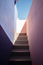 alicante architecture arquitectura bofill building city Muralla Roja red spain urban geometry