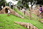 Kids playground also an obstacle course?  My boys would love this, although half the fun is creating the obstacle course