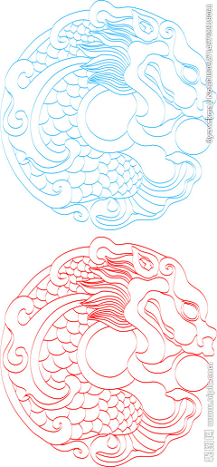 海蓝和你采集到龙凤