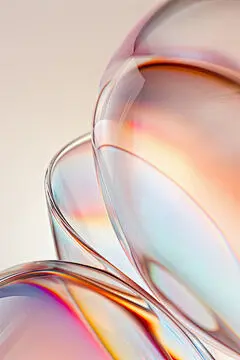 点击来源直接获取大图文件 |全息纹理，虹彩颜色在光中变幻，未来感十足且引人注目，适合科幻或奇幻书籍