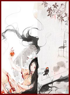 唯美古风人物插画分享 四期 - 插画图片_插画师_插画壁纸_场景插画_yidodo.net - 意兜兜