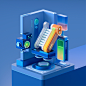 Concept technology scene 02 by 星恒JZH on Dribbble