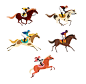 Horse Racing : My design for a Horse racing boardgame.