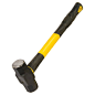 Ludell Double Face Sledge Hammer with Double Wedged Fiberglass Handle, 16" Handle Length: Sledgehammers: Amazon.com: Industrial & Scientific