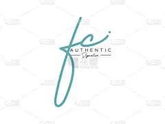 FC签名标志模板向量.