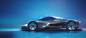 想玩汽车设计的小伙伴看过来，梅赛德斯-奔驰 AMG C01 三维建模设计！全球最好的设计，尽在普象网 pushthink.com