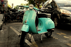 安然若橘_orange采集到我爱Vespa