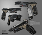 Titanfall 2 L-Star LMG, Ryan Lastimosa : The original design for the L-Star was titled the ASW or "Advanced Scatter Weapon". This weapon design was meant to compliment the ballistic/projectile weapons with an energy based rifle. As we tested it 